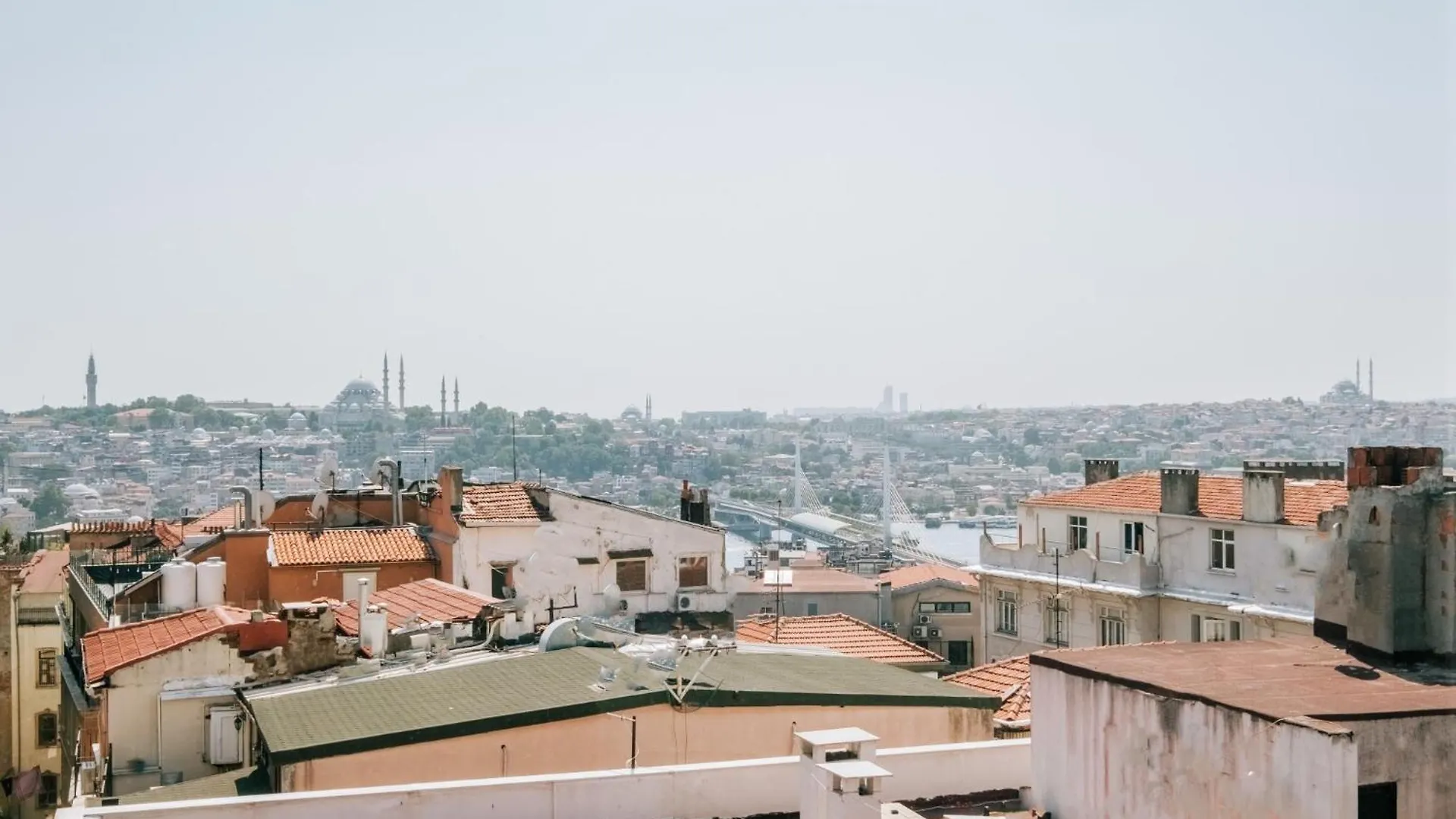 Lägenhet Flat W City View Near Galata Tower In Istiklal Ave Istanbul
