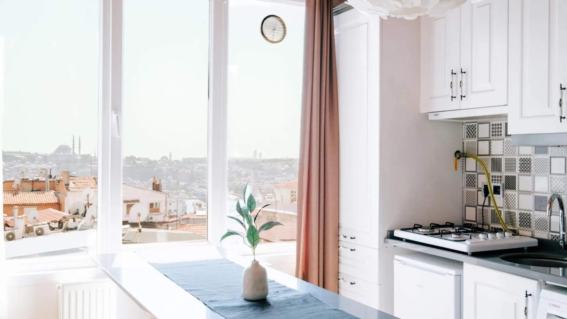 아파트 Flat W City View Near Galata Tower In Istiklal Ave 이스탄불
